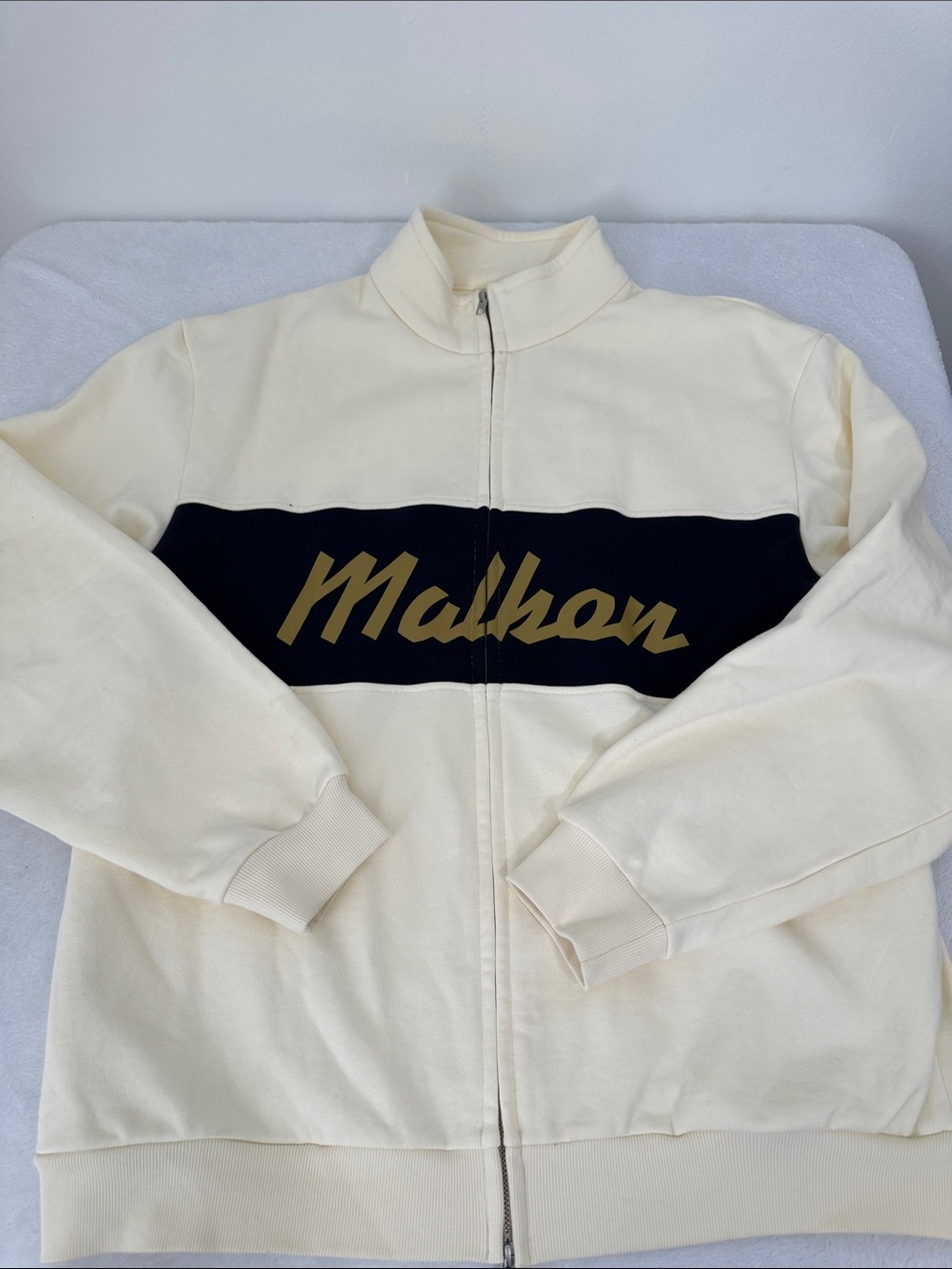Malbon University Zip Golf Jacket
